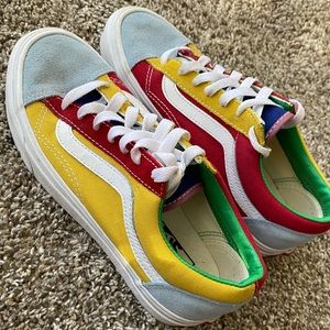 Multicolor Lowtop Van's